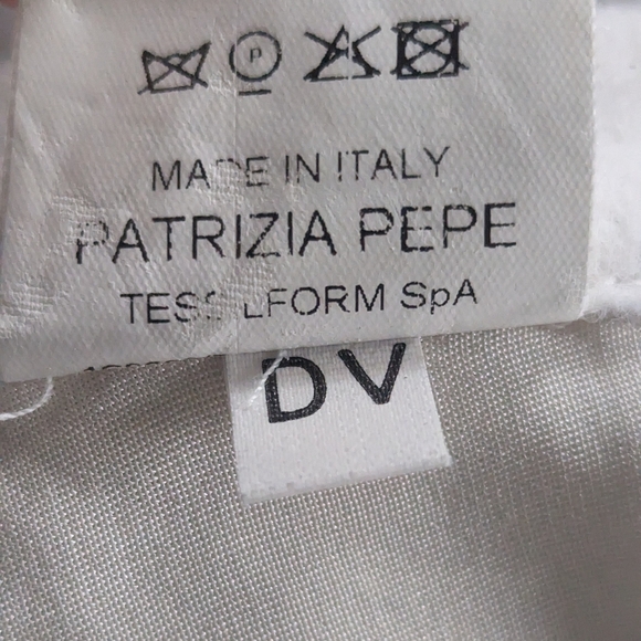 Designer PATRIZIA PEPE Silk Floral Embroidery Sequins Bustier. Vintage. Sz 42 EU - Picture 14 of 16